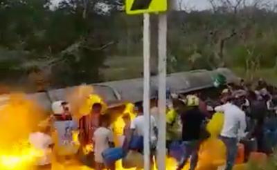 Caminhão explode e deixa sete mortos e 46 feridos na Colômbia