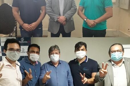 João Azevêdo e Ronaldo Guerra definem chapa de apoio a Paulinho de Zié e Zé Armando para prefeito e viçe em Itaporanga