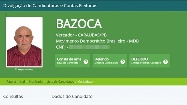 Vereador sofre infarto e morre durante apuração de votos na Paraíba