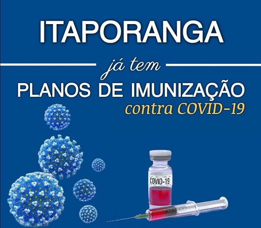 Itaporanga monta plano de imunização contra Covid-19 e aguarda vacinas