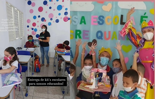 São José de Piranhas inicia ano letivo de forma presencial com entrega de kit escolar