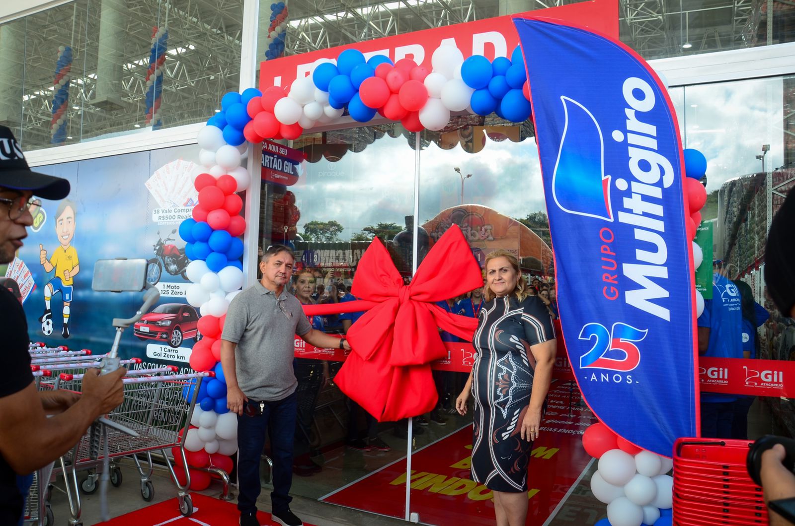 Nova Loja do Gil Atacarejo abre suas portas em Itaporanga gerando vários empregos