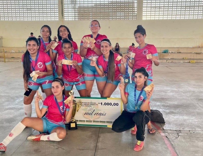 Prefeitura de S. José de Caiana realiza 1° torneio de futsal feminino, evento contou com equipes de várias cidades da região