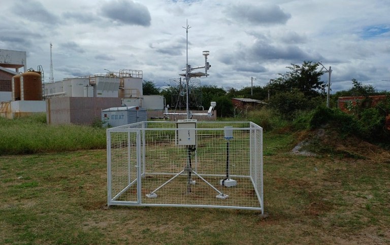 No Vale do Piancó Governo do Estado instala estações meteorológicas em sete cidades.