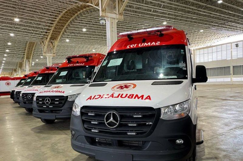 Vale do Piancó recebe ambulâncias para instalação e ampliação do SAMU