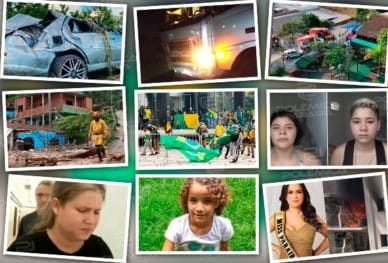 Retrospectiva 2023: Relembre casos trágicos que ocorreram na Paraíba e em outros pontos do Brasil