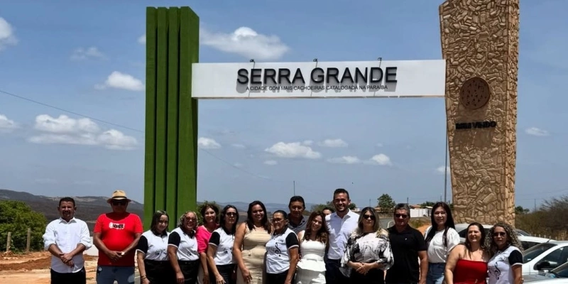 Serra Grande: Prefeitura faz inaugurações de museu arqueológico, portal da cidade e parque de eventos