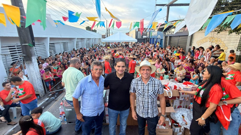 Murilo Galdino participa do São João das Mães e celebra momento de confraternização em Santa Rita