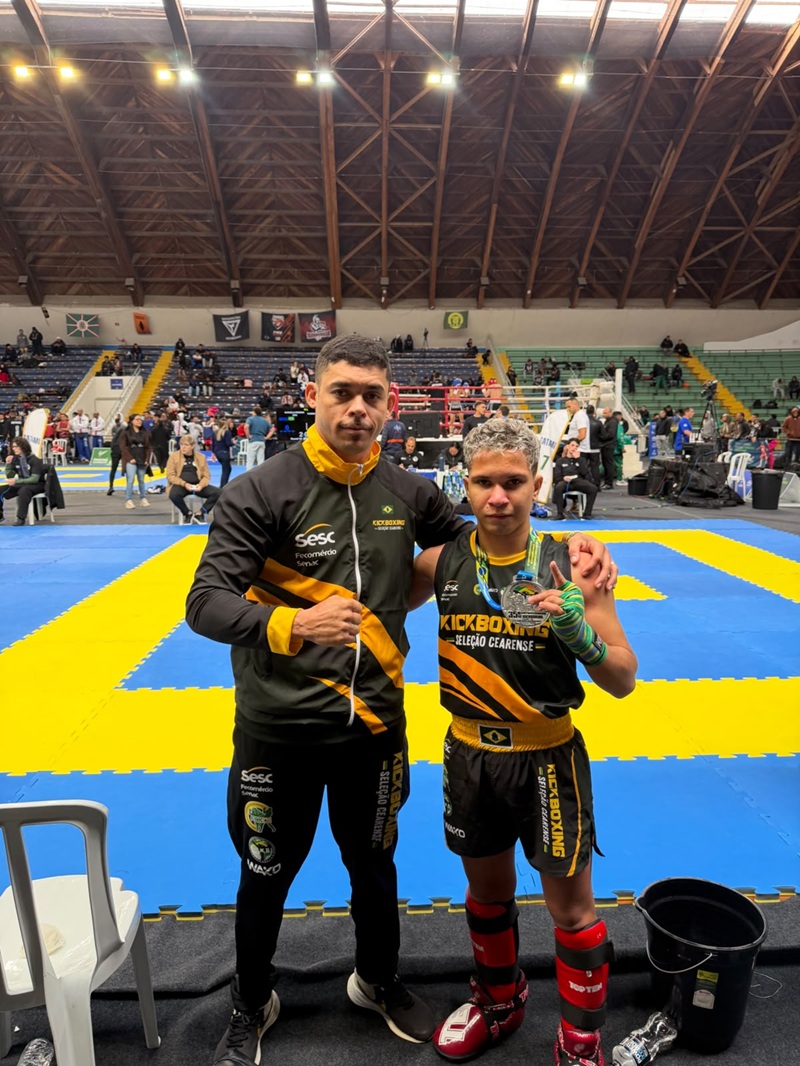 Jovem atleta de Itaporanga promove rifa para custear viagem ao Chile e disputar Sul-Americano de Kickboxing