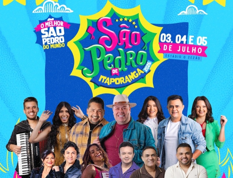 São Pedro de Itaporanga começa nesta sexta-feira