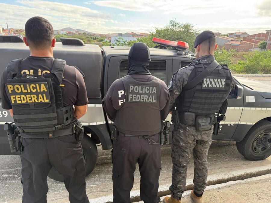 FICCO realiza operação contra organização criminosa no Vale do Piancó e Sertão da Paraíba
