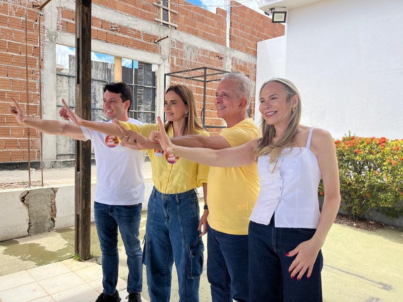 Flávia Galdino e grupo político de Piancó anunciam apoio a Nabor Wanderley